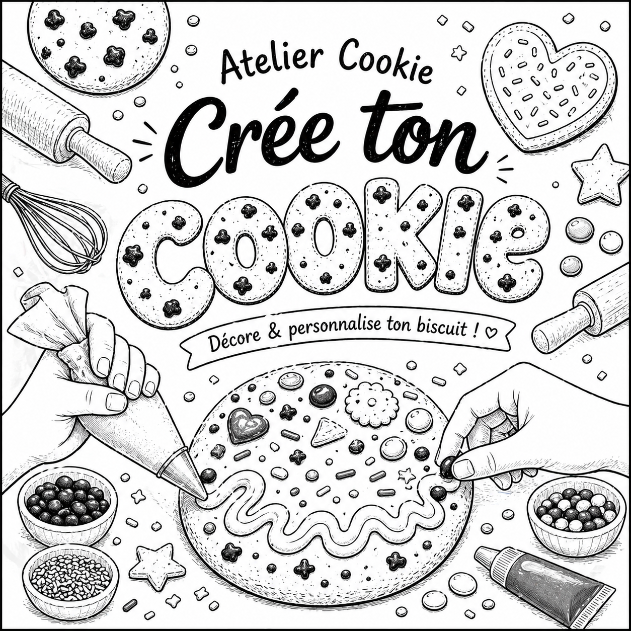 Atelier "Deviens un Cookie Maker"